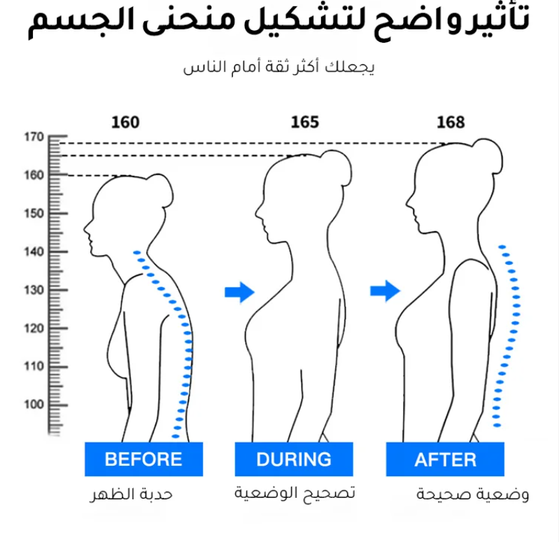 حزام تصحيح حدبة الظهر