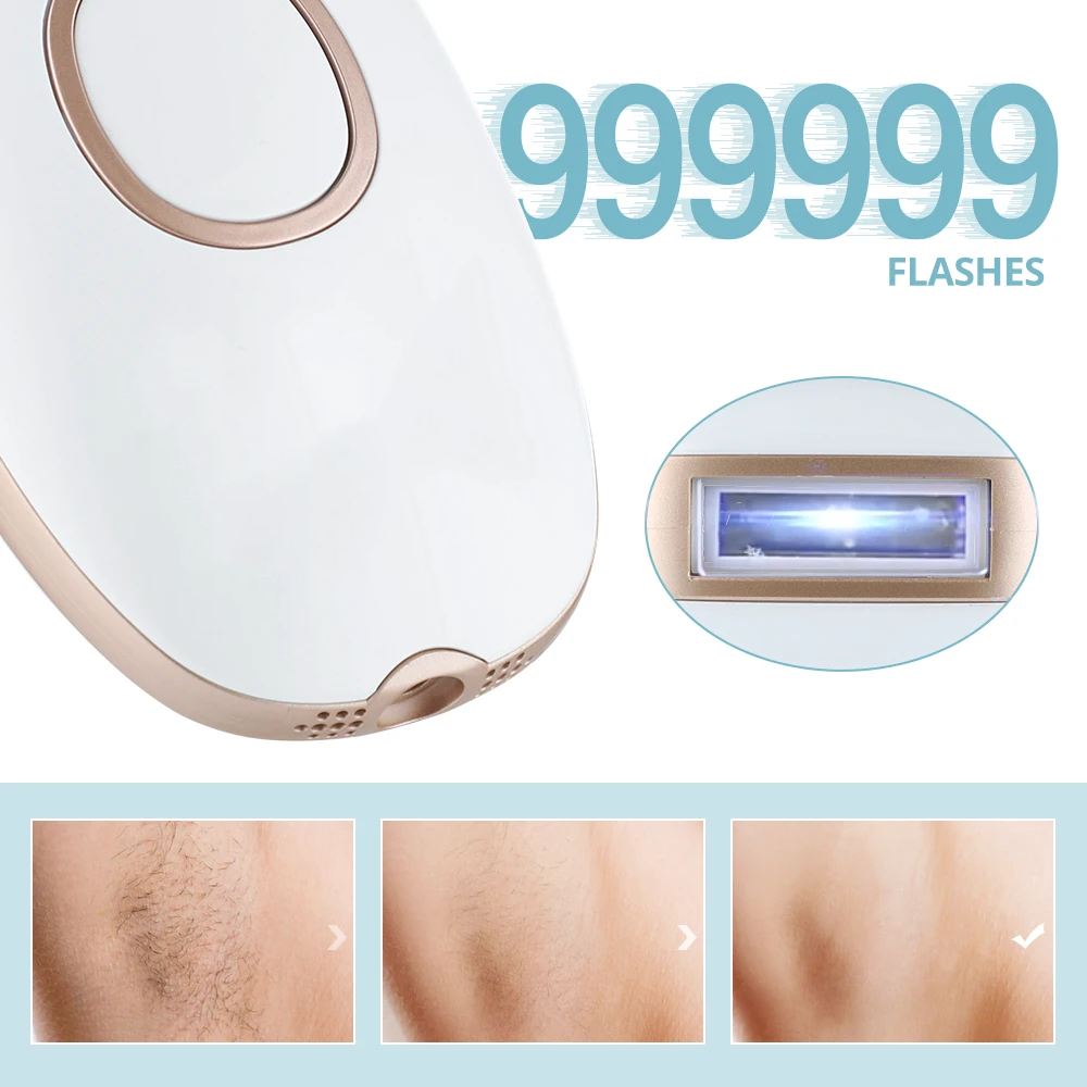 Flashes Laser Epilator Hair Remover for Ladies Painless IPL Pulsed