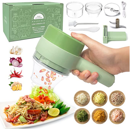 Chop Pro™ | Multifunctional 4 In 1 Wireless Electric Vegetables Cutter